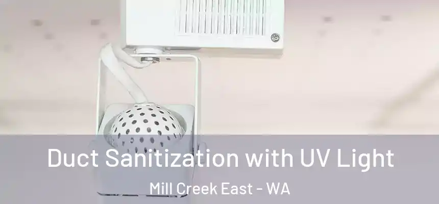 Duct Sanitization with UV Light Mill Creek East - WA
